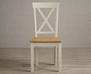 HERTFORD/WHATLEY CHAIR FRAME CREAM - PAIRS - RRP £260: LOCATION - C3