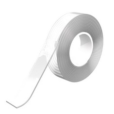 49 X INTRANS DOUBLE SIDED TAPE HEAVY DUTY -EXTRA LARGE -300X2X0.2 CM, CLEAR & REMOVABLE-MULTIPURPOSE MOUNTING AND HANGING ADHESIVE STRIPS - TOTAL RRP £140: LOCATION - A