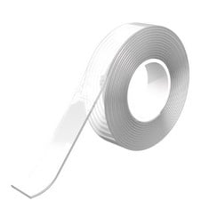 49 X INTRANS DOUBLE SIDED TAPE HEAVY DUTY -EXTRA LARGE -300X2X0.2 CM, CLEAR & REMOVABLE-MULTIPURPOSE MOUNTING AND HANGING ADHESIVE STRIPS - TOTAL RRP £140: LOCATION - B