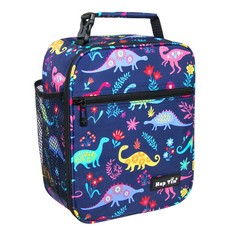 12 X HAP TIM LUNCH BOX INSULATED LUNCHBOX MINI LUNCH BAG THERMAL MEAL TOTE KIT, DINOSAUR (18654-DS) - TOTAL RRP £117: LOCATION - B