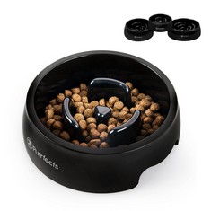 26 X SLOW FEEDER DOG BOWL UK SMALL DOG FOOD BOWL 16.5CM - DOG ANTI-CHOKING BLOAT STOP PUZZLE HEALTHY EATING BOWL - TOTAL RRP £195: LOCATION - C