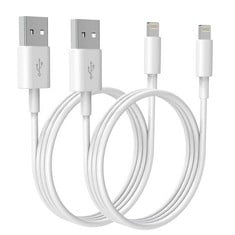 20 X PEAPOLET IPHONE CHARGER CABLE, [APPLE MFI CERTIFIED] LIGHTNING CABLES 2 PACK USB-A TO LIGHTNING APPLE LONG IPHONE CABLE FAST CHARGING FOR IPHONE 14/13/12/11 PRO/MAX/XS/X/XR/8/7/6 IPAD IPOD (3.3