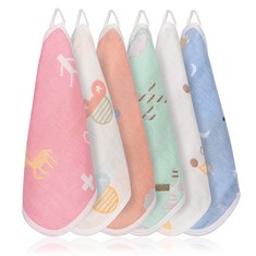 QUANTITY OF ASSORTED ITEMS TO INCLUDE ALSO BABY WASHCLOTHS, 6PCS MUSLIN COTTON BABY TOWELS, 25X25 CM 6 LAYERS COTTON BABY MUSLIN SQUARES, SOFT BABY MUSLIN CLOTHS, ABSORBENT & BREATHABLE, BIBS FOR GIR