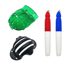 QUANTITY OF ITEMS TO INCLUDE QIUYAN GOLF BALL LINER TRI-LINE GOLF ALIGNMENT KIT TRIPLE TRACK PUTTER STENCIL ACCESSORIES SPRING CLAMP BALL MARKING TOOLS AND 2 PIECES GOLF BALL MARKER PEN - TOTAL RRP £