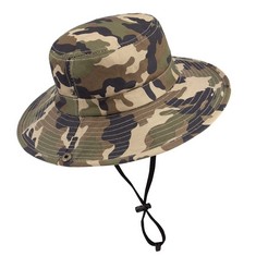 16 X HILYBONY BOYS CAMO SUN-BUCKET-HAT SUMMER OUTDOOR SAFARI FISHING-HAT BOONIE-CAP FOR BIG KIDS 5-15 YRS (56CM/FIT FOR 7-15 YEARS OLD, CAMO) - TOTAL RRP £117: LOCATION - D
