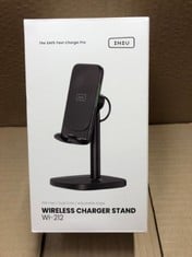 19 X INIU WIRELESS CHARGER PHONE STAND, 15W FAST CHARGE ADJUSTABLE PHONE DESK HOLDER WITH SLEEP-FRIENDLY ADAPTIVE INDICATOR WIRELESS CHARGING SUPPORT FOR IPHONE 14 13 12 11 PRO MAX XR SAMSUNG GOOGLE