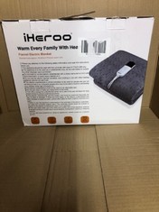 QUANTITY OF ITEMS TO INCLUDE FLANEL ELECTRIC BLANKET AND USB CHARGER TYPE C RRP £350: LOCATION - E