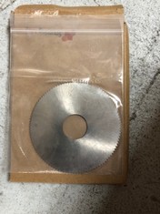 QUANTITY OF ASSORTED ITEMS TO INCLUDE SOURCING MAP HSS SAW BLADE, 80MM 108 TOOTH CIRCULAR CUTTING WHEEL 1.2MM THICK W 22MM ARBOR RRP £647: LOCATION - E