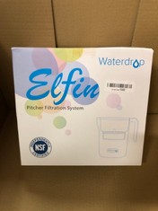 8X ELFIN WATER FILTRATION PITCHER RRP £128 : LOCATION - F