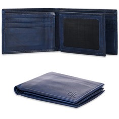 QUANTITY OF ASSORTED ITEMS TO INCLUDE REAL LEATHER BIFOLD WALLET FOR MEN - WALLETS WITH 9 CREDIT CARDS 1 ID WINDOW SLIM MINIMALIST FRONT POCKET BILLFOLD: LOCATION - F