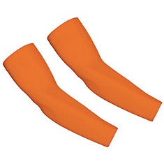 46 X Y·J BACK HOME ARM SLEEVES FOR MEN WOMEN YOUTH, SUN PROTECTION COOLING UPF 50 COMPRESSION ARM SLEEVE TATTOO COVER UP SLEEVES TO COVER ARMS ORANGE - TOTAL RRP £195: LOCATION - A RACK