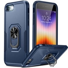 85 X OTHERKIN FOR IPHONE SE 2022 CASE 5G, MILITARY GRADE SHOCKPROOF CASE WITH BUILT-IN MAGNETIC RING [360°ROTATION][SCREEN & CAMERA PROTECTION] HEAVY DUTY CASE FOR IPHONE SE 2022 AND IPHONE SE 2020/