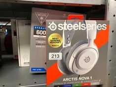 QUANTITY OF ITEMS TO INCLUDE STEELSERIES ARCTIS NOVA 1 - GAMING HEADSET FOR PC, PS5, PS4, SWITCH, XBOX - HI-FI DRIVERS - 360° SPATIAL AUDIO - AIRWEAVE MEMORY FOAM EAR CUSHIONS - ULTRA LIGHTWEIGHT - W