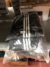 QUANTITY OF ITEMS TO INCLUDE ADIDAS CON22 WINTER JACKET BLACK TO INCLUDE SIZE UK LARGE:: LOCATION - F