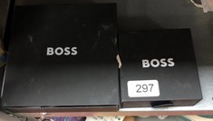 QUANTITY OF ITEMS TO INCLUDE BOSS STAINLESS STEEL CHAIN BRACELET: LOCATION - F