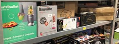 QUANTITY OF ITEMS TO INCLUDE BREVILLE BLEND ACTIVE PERSONAL BLENDER & SMOOTHIE MAKER | 350W | 2 PORTABLE BLEND ACTIVE BOTTLES (600ML) | LEAK PROOF LIDS | WHITE & PINK [VBL248]: LOCATION - G
