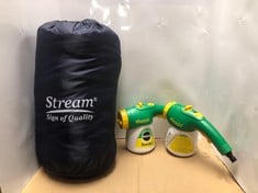 QUANTITY OF ITEMS TO INCLUDE STREAM SLEEPING BAG: LOCATION - H