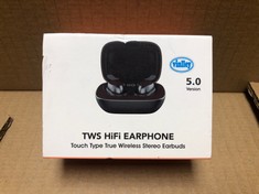 QUANTITY OF ITEMS TO INCLUDE TWS HIFI EARPHONES TOUCH TYPE TRUE WIRELESS STEREO EARBUDS: LOCATION - I
