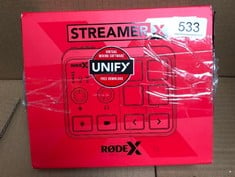 RODE X STREAMER 4K CAPTURE REVOLUTION PREAMP WITH UNIFY VIRTUAL MIXING SOFTWARE FREE DOWNLOAD: LOCATION - J