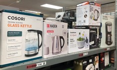 QUANTITY OF ITEMS TO INCLUDE COSORI ORIGINAL ELECTRIC GLASS KETTLE: LOCATION - J