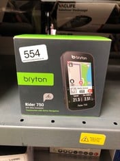 BRYTON RIDER 750 GPS TOUCHSCREEN BIKE COMPUTER WITH ONLINE NAVIGATION: LOCATION - J