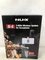 NU-X | B-6 WIRELESS SAXOPHONE SYSTEM 2.4GHZ.: LOCATION - A