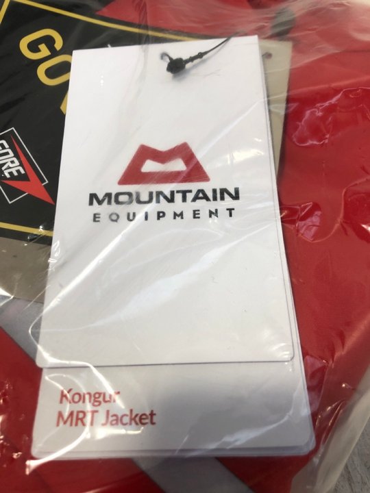 John Pye Auctions - 2 X GORE-TEX MOUNTAIN EQUIPMENT KONGUR MRT JACKET, COLOUR BLACK/RED, SIZE M 