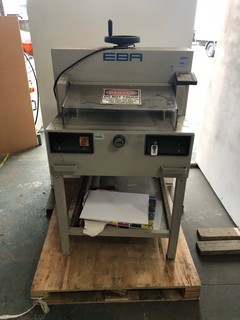 EBA 480 EP Guillotine *This Lot is Located at John Pye Chesterfield