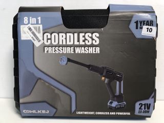 CORDLESS PRESSURE WASHER KIT