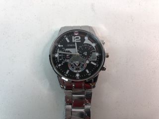 GENEVA MEN'S WRIST WATCH + BRACELET