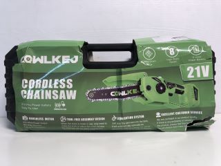 COWLKEY CORDLESS CHAINSAW (18+ ID REQUIRED)