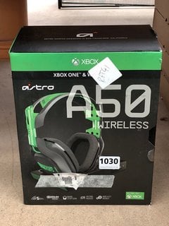 ASTRO A50 WIRELESS HEADSET AND BASE STATION FOR XBOX CONSOLES - RRP £299: LOCATION - CR2