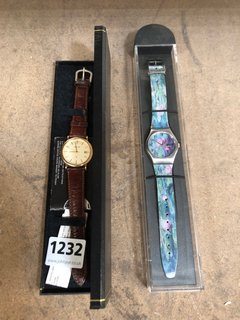 2 X BOXED WRISTWATCHES TO INCLUDE ACCURIST: LOCATION - BR3