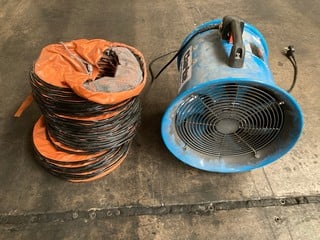 CLARKE CAM300B EXTRACTION FAN TO INCLUDE FLEXIBLE DUCT HOSE