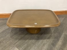 SELBY COFFEE TABLE IN OCHRE - RRP £550