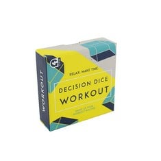31 X GINGER FOX RELAX MAKE TIME EXERCISE WORKOUT DECISION DICE - 4 DICE INCLUDES YOGA, DRILL, CARDIO & BODY WORKOUT EXERCISES - TOTAL RRP £152: LOCATION - B