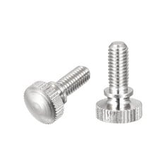 QUANTITY OF ASSORTED ITEMS TO INCLUDE SOURCING MAP KNURLED THUMB SCREWS, M5X12MM BRASS SHOULDER BOLTS GRIP KNOBS FASTENERS, NICKEL PLATED 2PCS: LOCATION - C