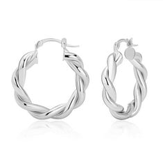 QUANTITY OF ASSORTED ITEMS TO INCLUDE TWISTED HOOP EARRINGS FOR WOMEN, CHUNKY THICK SILVER HOOPS HYPOALLERGENIC VINTAGE TWIST EARRINGS RRP £460: LOCATION - C