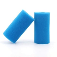 25 X KUNGFU MALL 2PCS SWIMMING POOL FILTER REUSABLE WASHABLE POOL FILTER FOAM SPONGE CARTRIDGE FOR INTEX TYPE A - TOTAL RRP Â£104:: LOCATION - D