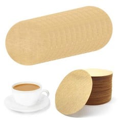 QUANTITY OF ASSORTED ITEMS TO INCLUDE JANJUNSI 300 PCS COFFEE FILTERS PAPERS, ROUND REPLACEMENT PAPER MICRO PAPER FILTERS FOR ESPRESSO COFFEE MAKERS, 60MM: LOCATION - D