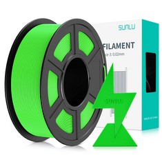 9 X SUNLU HIGH SPEED PLA FILAMENT 1.75MM, UP TO 600MM/S FAST PRINTING 3D PRINTER PLA FILAMENT, HIGH FLOW SPEEDY PLA FILAMENT, NEATLY WOUND, RAPID HS-PLA, DIMENSIONAL ACCURACY +/- 0.02MM, 1KG GREEN -