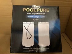 QUANTITY OF ASSORTED ITEMS TO INCLUDE POOLPURE POOL & SPA FILTRATION: LOCATION - D