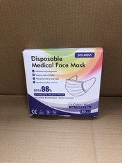 30 X DISPOSABLE MEDICAL FACE MASK 50PCS RRP £124: LOCATION - A