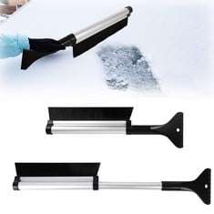 QUANTITY OF ASSORTED ITEMS TO INCLUDE ICE SCRAPER FOR CAR WINDSCREEN,2-IN-1 SNOW BRUSH,65CM EXTENDABLE CAR CLEANING WINTER BROOM WITH ERGONOMIC HANDLE,SNOW SCRAPER SHOVEL,WINTER CAR SNOW FROST ICE RE
