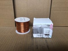 QUANTITY OF ASSORTED ITEMS TO INCLUDE BENECREAT 12 GAUGE, 2MM  ALUMINUM WIRE 100FT, 30M  ANODIZED JEWELRY CRAFT WIRE FOR BONSAI TREES, MODELLING, FLORAL, ARTS CRAFTS MAKING - COPPER: LOCATION - F