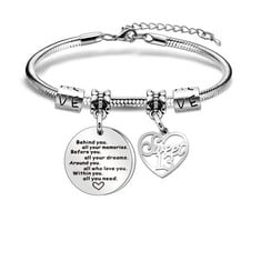 36 X BOYFRIEND INSPIRATION BIRTHDAY GIFT,SILVER PENDANT SNAKE BRACELET ADJUSTABLE JEWELLERY FOR 13TH 16TH 18TH 21ST 30TH 40TH 50TH 60TH BEHIND YOU ALL YOU MEMORIES BRACELET , 13TH  - TOTAL RRP £330: