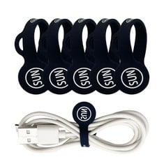 QUANTITY OF ITEMS TO INCLUDE  SUNFICON MAGNETIC CABLE CLIPS BLACK EARBUDS CORD ORGANISERS BOOKMARK WHITEBOARD NOTICEBOARD FRIDGE MAGNETS KEYCHAIN HEADPHONE CABLE USB CHARGING CORD MANAGER KEEPER WRAP