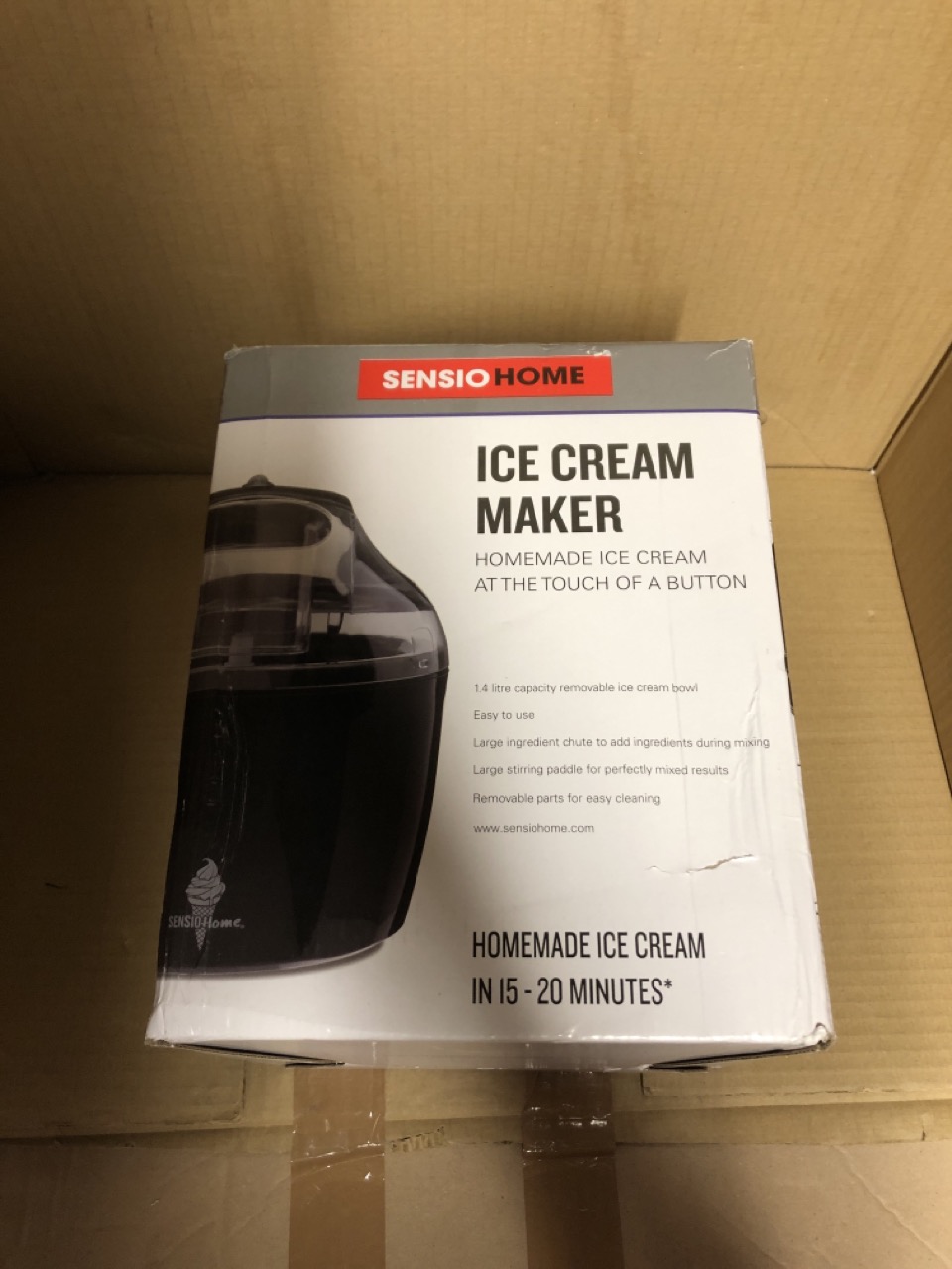 John Pye Auctions QTY OF ITEMS TO INCLUDE SENSIO HOME ICE CREAM MAKER