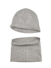 QUANTITY OF KIDS CLOTHES TO INCLUDE SWAUSWAUK BEANIE HAT & SCARF FOR BOYS BABY 0-6 YEARS - KIDS WINTER HAT BOBBLE HAT SCARF SET FOR BOYS 6 MONTHS TO 6 YEARS LIGHT GREY: LOCATION - A RACK