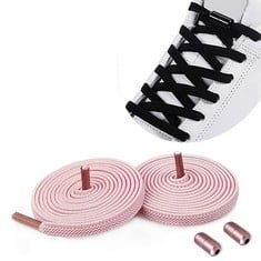 QUANTITY OF ASSORTED ITEMS TO INCLUDE NO TIE ELASTIC LACES FOR TRAINERS ADULTS/KIDS FLAT ELASTIC SHOE LACES - ELASTIC RUNNING SHOE LACES METAL LOCK TIELESS SHOELACES FOR ALL SHOES - SHOELACES REPLACE
